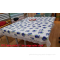 popular flower design cheap easy clean pvc table cloth vinyl